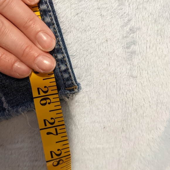 Zara Basic Z1975 Raw Hem Skinny Jeans Women's 6 - Picture 8 of 9